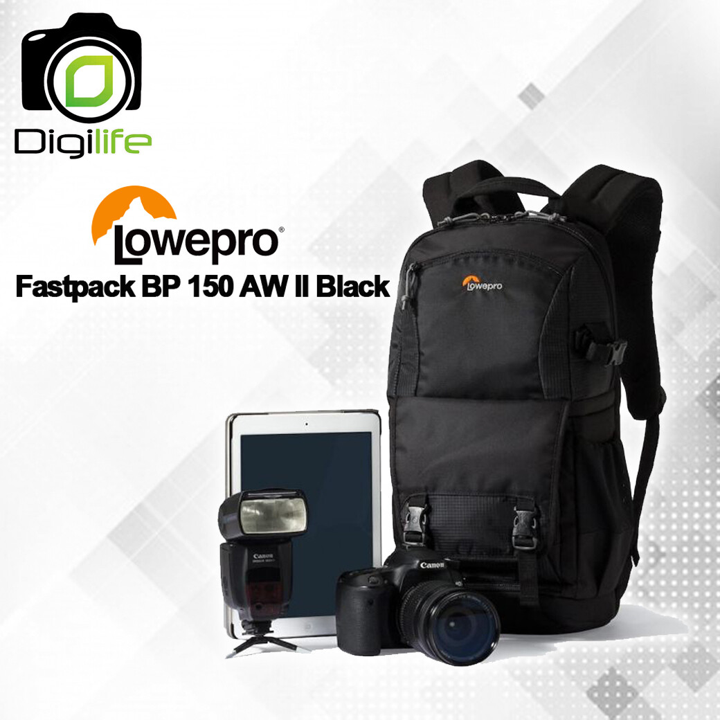Lowepro Backpack Fastpack BP150 AW II Black - กระเป๋ากล้อง bag
