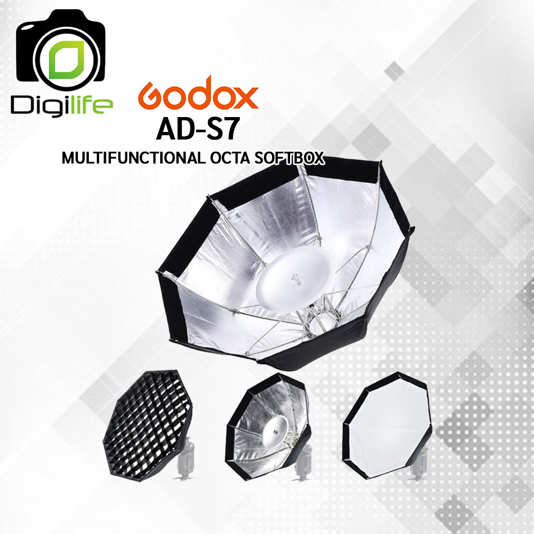 Godox Softbox AD-S7 Multifunctional Octa With Grid ( For AD200 , AD200Pro , AD180 , AD360 , AD360II )