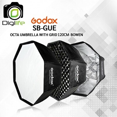 Godox Softbox SB-GUE 120 cm. With Grid - Octa Umbrella Softbox  [ Bowen Mount ]