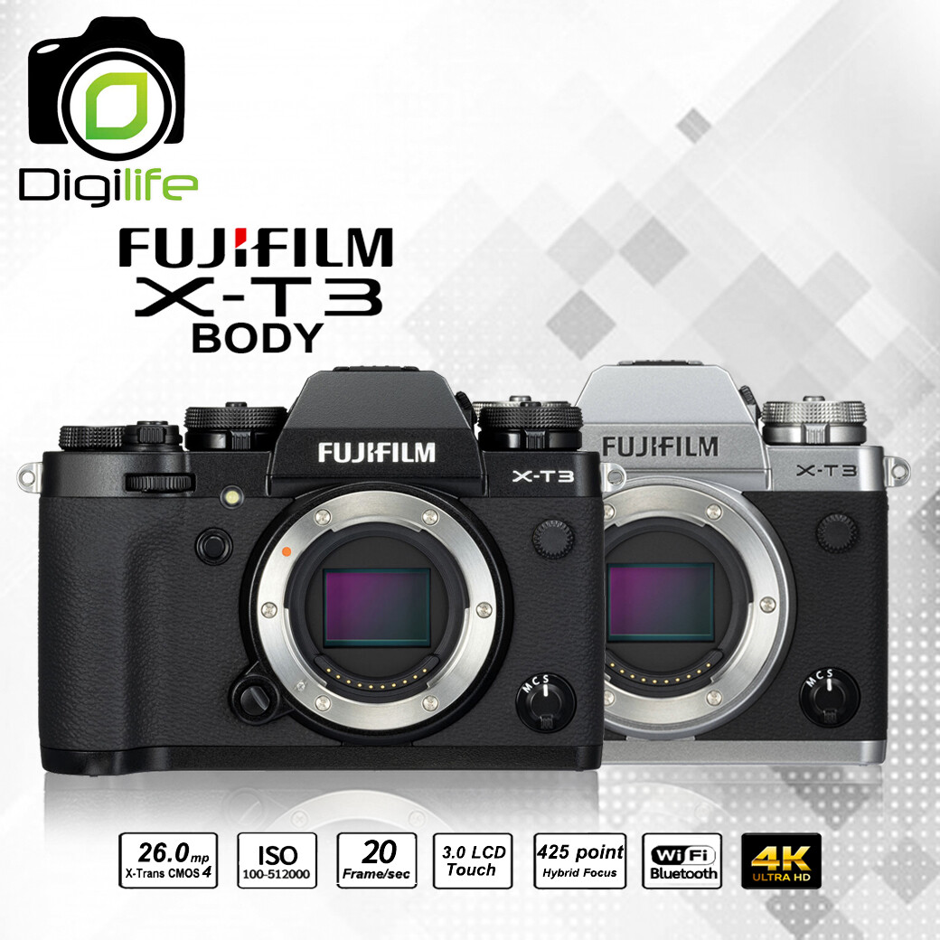 Fujifilm Camera X-T3 Body- รับประกันร้าน Digilife Thailand 1ปี