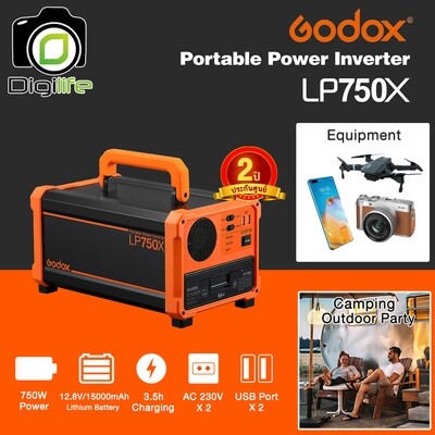 Godox LP750X Portable Power Inverter แบตเตอรี่สำรองแบบพกพา - รับประกันศูนย์ GodoxThailand 2ปี