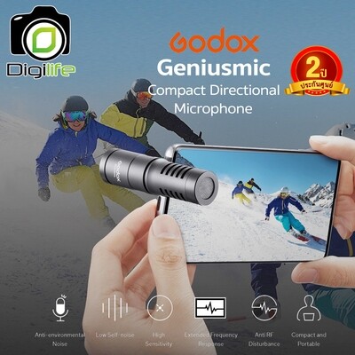 Godox Microphone GeniusMIC - สำหรับ Smartphones & Tablets ( Vlogger , Live Streame ) - รับประกันศูนย์ Godox 2 ปี