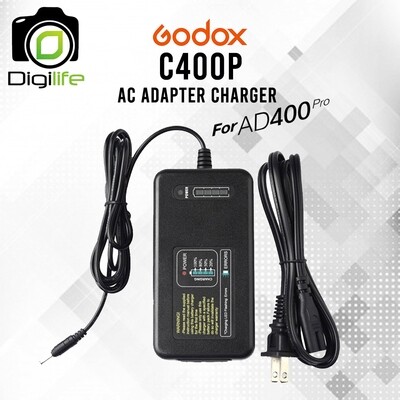Godox Charger C400P - AC Adapter For Godox AD400Pro  ที่ชาร์ตสำหรับแฟลช AD400 pro