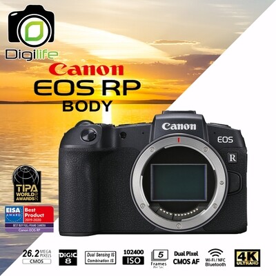 Canon Camera EOS RP Body [ Black ] - รับประกันร้าน Digilife Thailand 1ปี