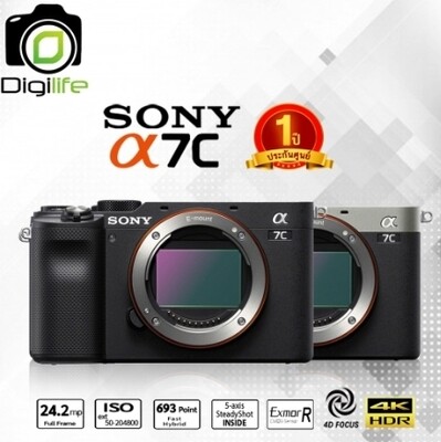Sony Camera A7C Body ** Free SD CARD 64GB - รับประกันศูนย์ Sony Thailand 1ปี