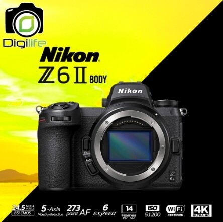 Nikon Camera Z6 II Body - รับประกันศูนย์   1ปี
