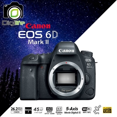 Canon Camera EOS 6D Mark2 body - รับประกันร้าน Digilife Thailand 1ปี