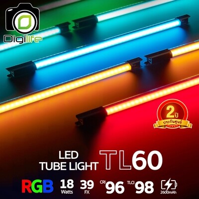 Godox LED TL60 RGB 18W 2700-6500K 2600mAh - รับประกันศูนย์ Godox Thailand 2ปี ( Stick, Tube )