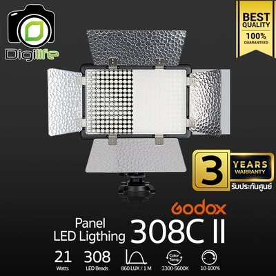 Godox LED 308C II 21W 3300K-5600K - รับประกันศูนย์ Godox Thailand 3ปี