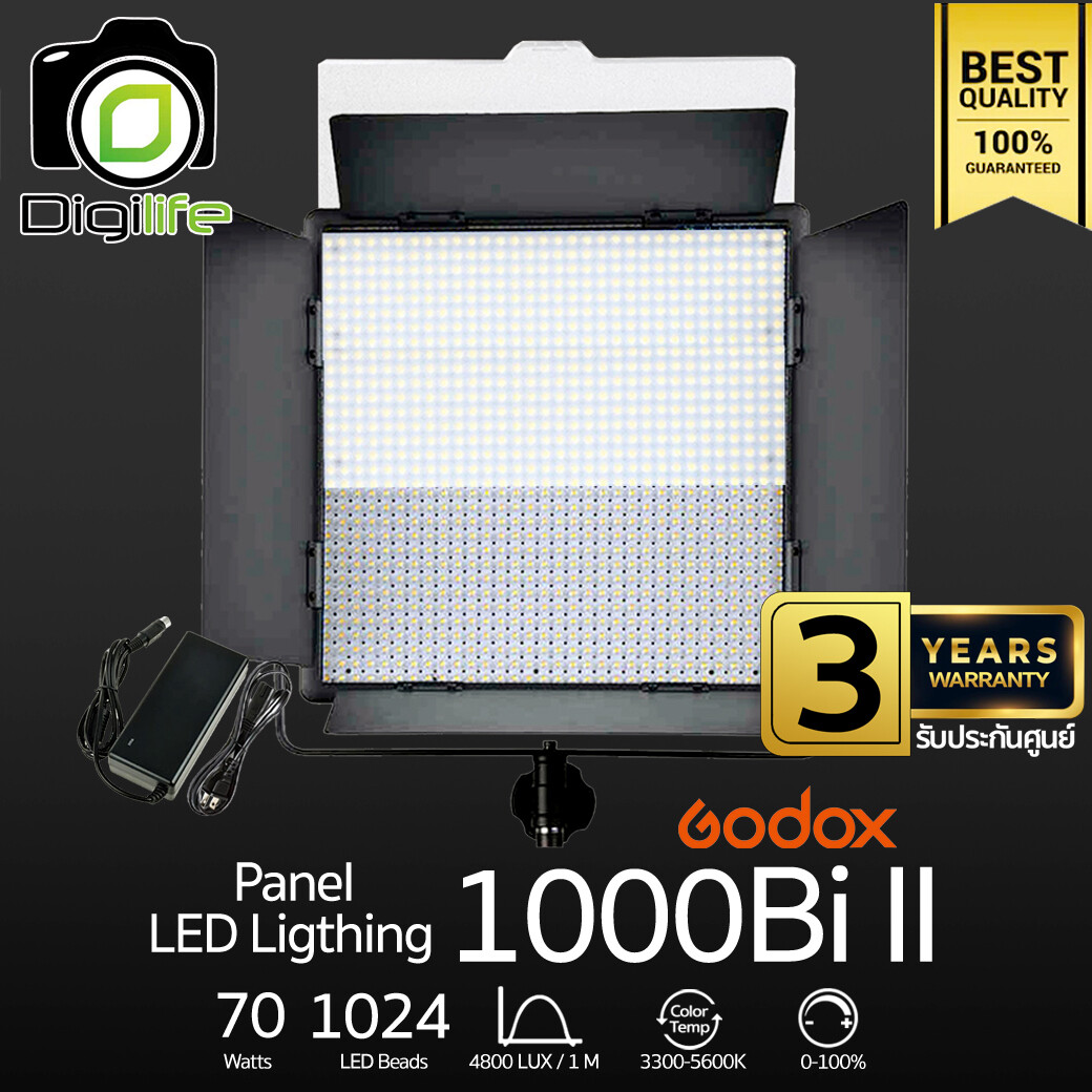 Godox LED 1000Bi II 70W Bi-Color 3300-5600K - รับประกันศูนย์ Godox Thailand 3ปี