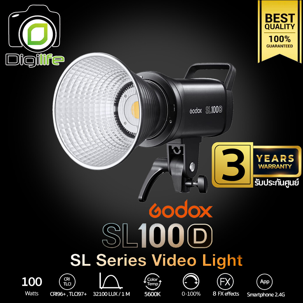 Godox LED SL100D 100W 5600K Bowen Mount - รับประกันศูนย์ Godox Thailand 3ปี