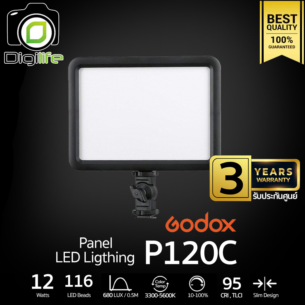 Godox LED P120C 12W 3300-5600K - รับประกันศูนย์ Godox Thailand 3ปี