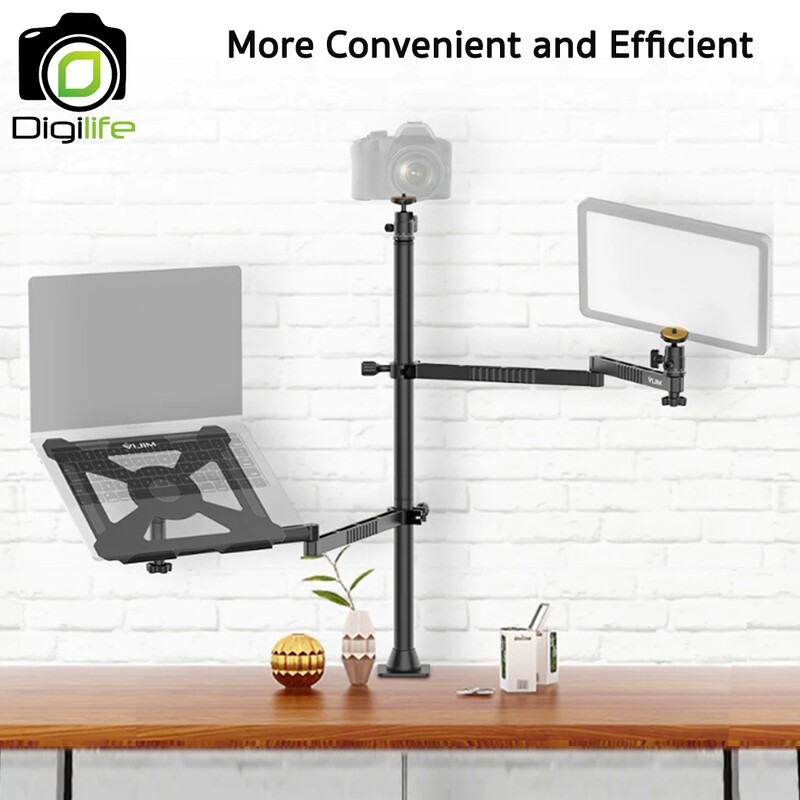 Vijim LS22 Multifunction Desk Setup Stand ขาตั้งแบบติดตั้งโต๊ะ รีวิว, วิดีโอ, Live Stream, E-Sport, ถ่ายภาพ