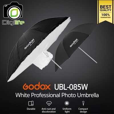 Godox Umbrella UBL-085W White Professional Photo Umbrella Softbox 85cm. / 33.5 inch ร่มสะท้อนขาว