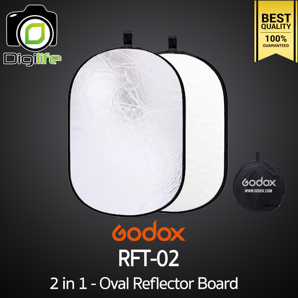 Godox Reflector RFT-02 2in1 - Oval Reflecter Board วงรี 2 in 1 - 60*90cm.