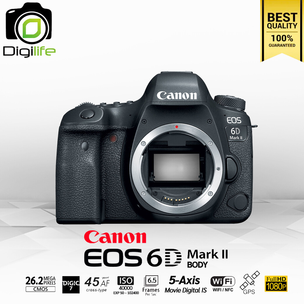 Canon Camera EOS 6D Mark2 [ Body ] - รับประกันร้าน Digilife Thailand 1ปี