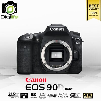 Canon Camera EOS 90D [ Body ] - รับประกันร้าน Digilife Thailand 1ปี ( เมนูอังกฤษ)