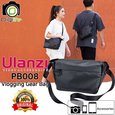 Ulanzi Bag PB008 Vlogging Gear Bag กระเป๋ากล้อง กระเป๋าลำลอง กระเป๋าสะพายไหล่ กันน้ำ