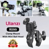 Ulanzi R099 Clamp Mount With 360° Mini Ball Head แคลมป์จับแบบโลหะ พร้อมหัวบอล