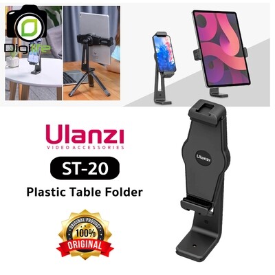 Ulanzi ST-20 Plastic Tablet Clamp ตัวจับ Smart Phone , Tablet พร้อมช่อง Cold Shoe