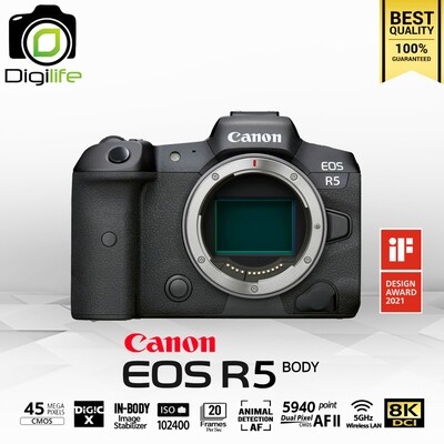 Canon Camera EOS R5 [ Body ] - รับประกันร้าน Digilife Thailand 1 ปี