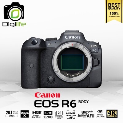 Canon Camera EOS R6 [ Body ] - รับประกันร้าน Digilife Thailand 1ปี