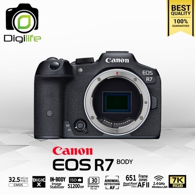 Canon Camera EOS R7 [ Body ] - รับประกันร้าน Digilife Thailand 1ปี ( เมนูอังกฤษ )
