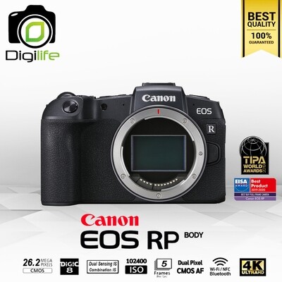 Canon Camera EOS RP Body [ Black ] เมนูไทย- รับประกันร้าน Digilife Thailand 1ปี