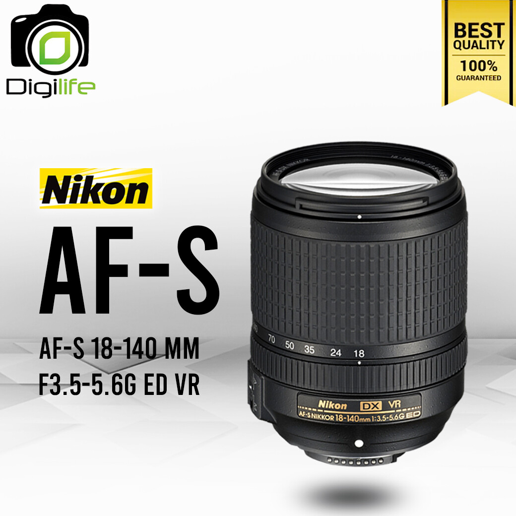 Nikon Lens AF-S 18-140 mm. F3.5-5.6G ED VR - รับประกันร้าน Digilife Thailnd 1ปี
