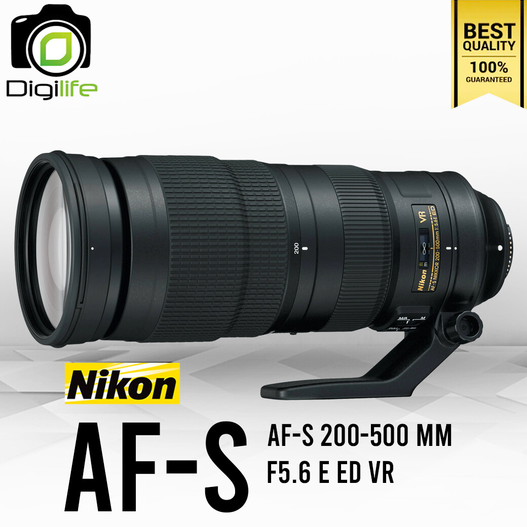Nikon Lens AF-S 200-500 mm. F5.6E ED VR - รับประกันร้าน Digilife Thailand 1 ปี