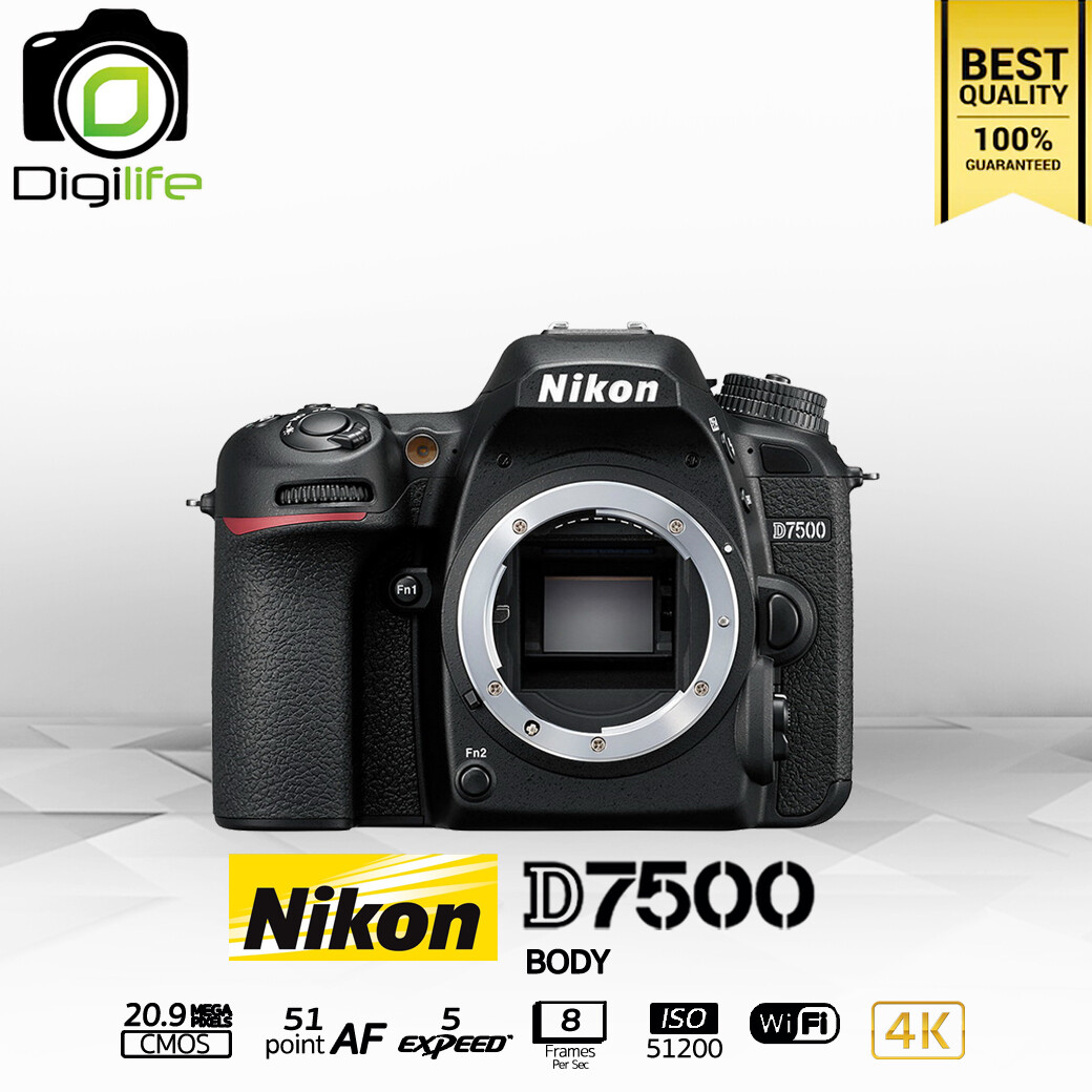 NIkon Camera D7500 Body - รับประกันร้าน Digilife Thailand 1ปี