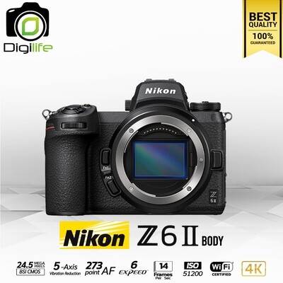Nikon Camera Z6 II Body - รับประกันร้าน Digilife Thailand 1ปี