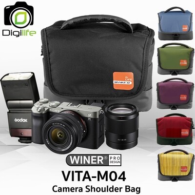 Winer Bag VITA-M04 Shoulder Bag กระเป๋ากล้อง กระเป๋าสะพาย กันน้ำ