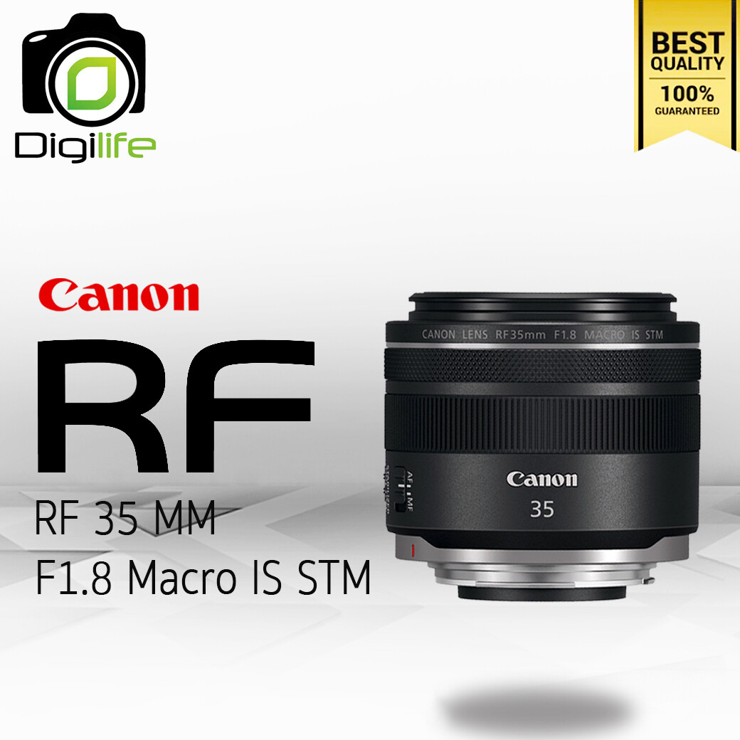 Canon Lens RF 35 mm. F1.8 IS STM Macro +หน้าชัดหลังเบลอ [ For EOS R, RP ] - รับประกันร้าน Digilife Thailand 1ปี