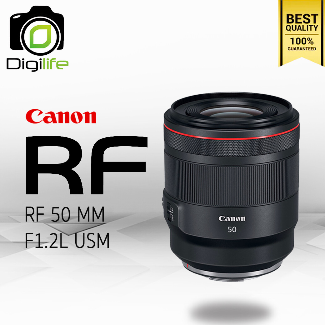 Canon Lens RF 50 mm. F1.2L USM [ For EOS R, RP ] - รับประกันร้าน Digilife Thailand 1ปี