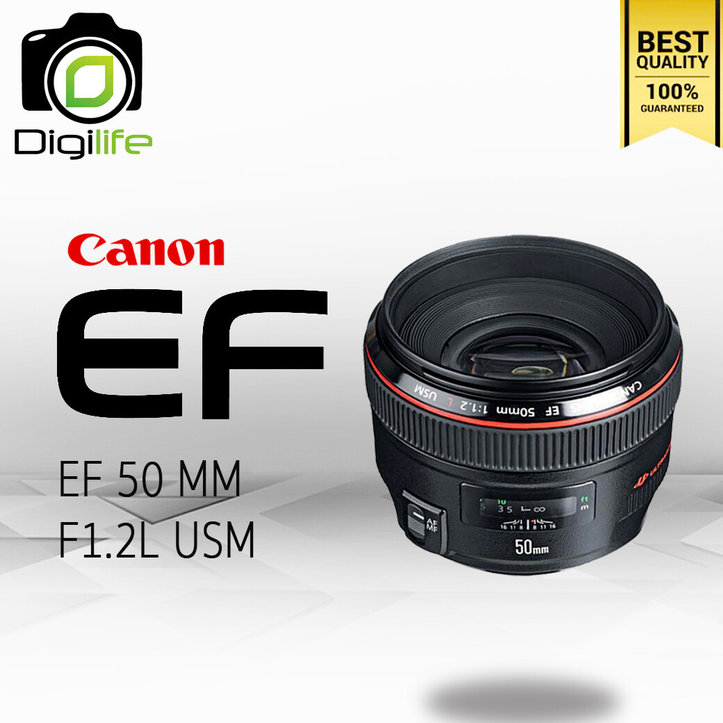 Canon Lens EF 50 mm. F1.2L USM - รับประกันร้าน Digilife Thailand 1ปี