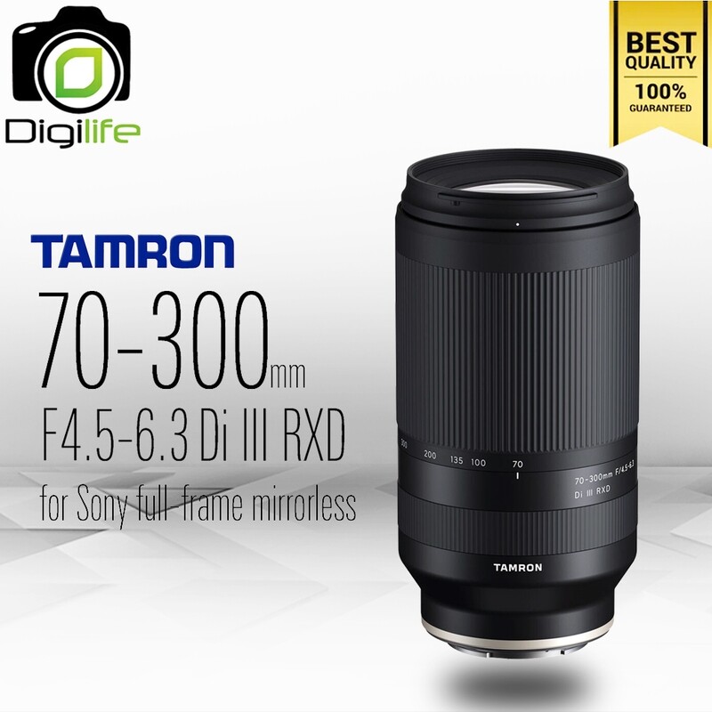 Tamron Lens 70-300 mm. F4.5-6.3 Di III RXD for Sony E, FE - รับประกันร้าน    Digilife Thailand 1ปี
