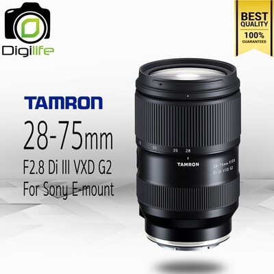 Tamron Lens 28-75 mm. F2.8 Di III VXD G2 For Sony E , FE - รับประกันร้าน Digilife Thailand 1ปี