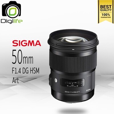 Sigma Lens 50 mm. F1.4 DG HSM ( Art ) - รับประกันร้าน Digilife Thailand 1ปี
