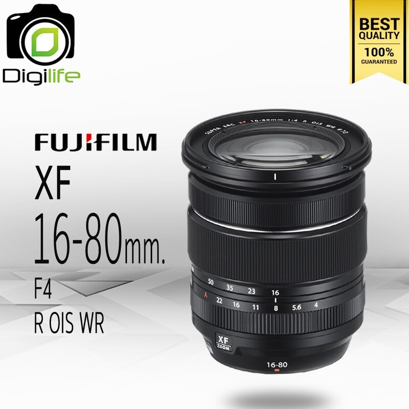 Fujifilm Lens XF 16-80 mm. F4 R OIS WR - รับประกันร้าน Digilife Thailand 1ปี Fujifilm Lens XF 16-80 mm. F4 R OIS WR - รับประกันร้าน Digilife Thailand 1ปี