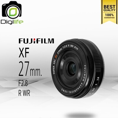 Fujifilm Lens XF 27 mm. F2.8 R WR - รับประกันร้าน Digilife Thailand 1ปี