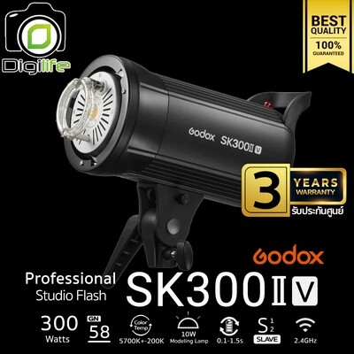 Godox Flash SK300IIV 300W 5700K Bowen Mount - รับประกันศูนย์ Godox Thailand 3ปี