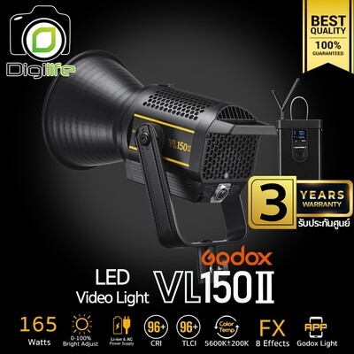 Godox LED VL150II 165W 5600K - รับประกันศูนย์ Godox Thailand 3ปี