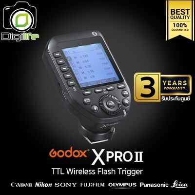 Godox Trigger XProII ,TTL Wireless Flash Trigger 2.4GHz - รับประกันศูนย์ Godox Thailand 3ปี