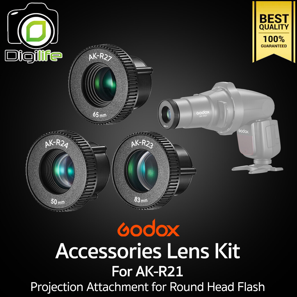Godox Lens AK-R23 83mm. เลนส์เสริม For AK-R21 Projection Attachment