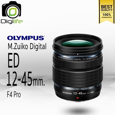 Olympus Lens M.Zuiko ED 12-45 mm. F4 Pro - รับประกันร้าน Digilife Thailand 1ปี