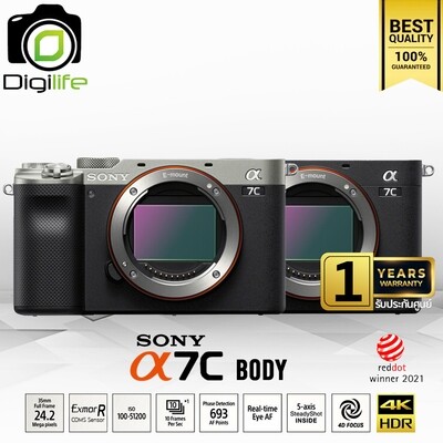 Sony Camera A7C Body ** Free SD CARD - รับประกันศูนย์ Sony Thailand 1ปี