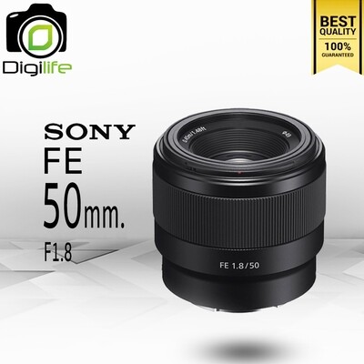 Sony Lens FE 50 mm. F1.8 - รับประกันร้าน Digilife Thailand 1ปี