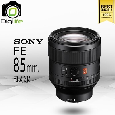 Sony Lens FE 85 mm. F1.4 GM - รับประกันร้าน Digilife Thailand 1ปี