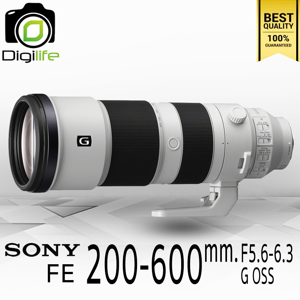 Sony Lens FE 200-600 mm. F5.6-6.3 G OSS (SEL200600G) - รับประกันร้าน Digilife Thailand 1ปี